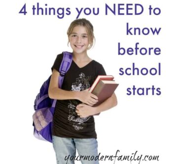 4 things to get before school starts