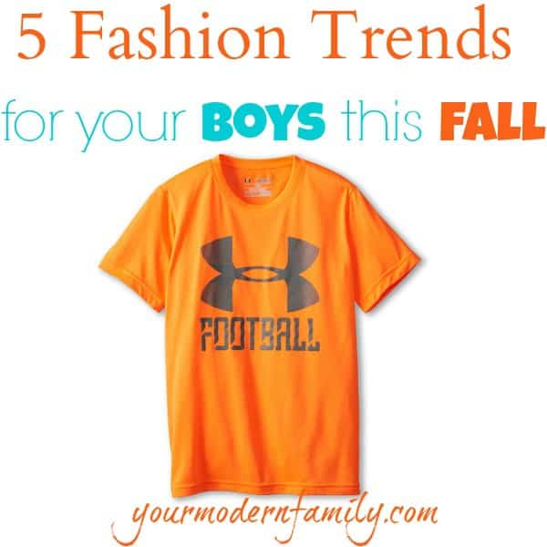 5 fashion trends for boys this fall