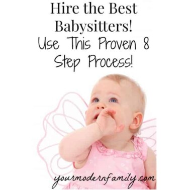 8 steps to the perfect babysitter