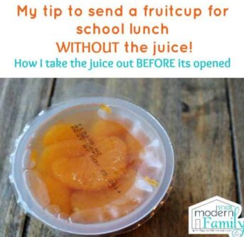 How to take the juice out before opening it (avoid the mess)