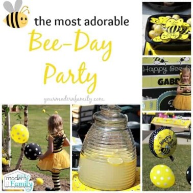 bee- day party ideas