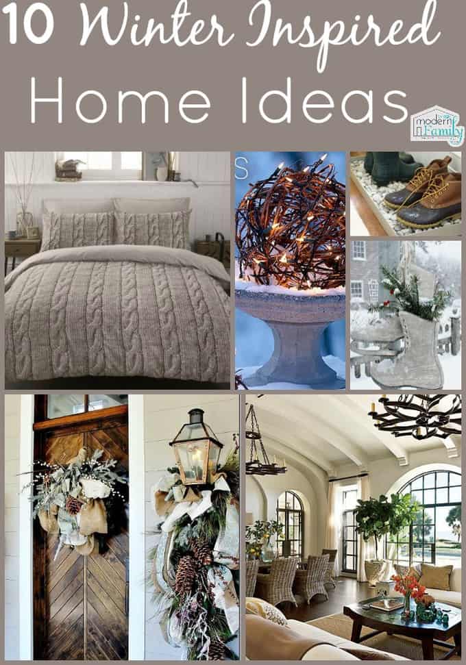 winter inspired home ideas