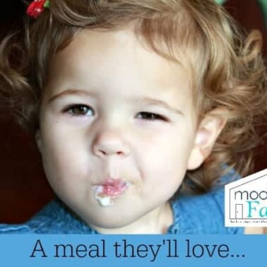 A close up of a child