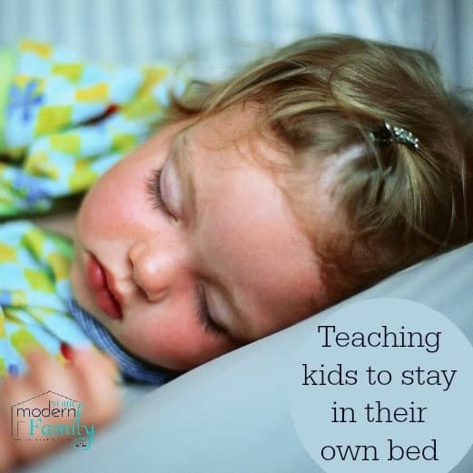 Child In Their Bed At Night, How To Sleep Alone In A King Size Bed Book