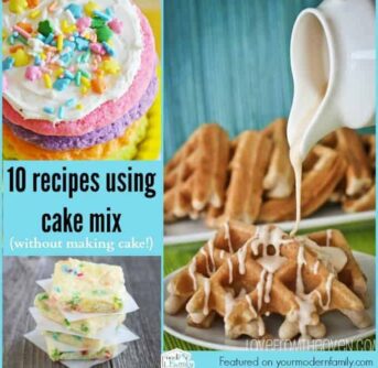 10 recipes using cake mix