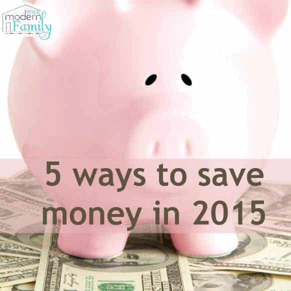 5 ways to save money in 2015