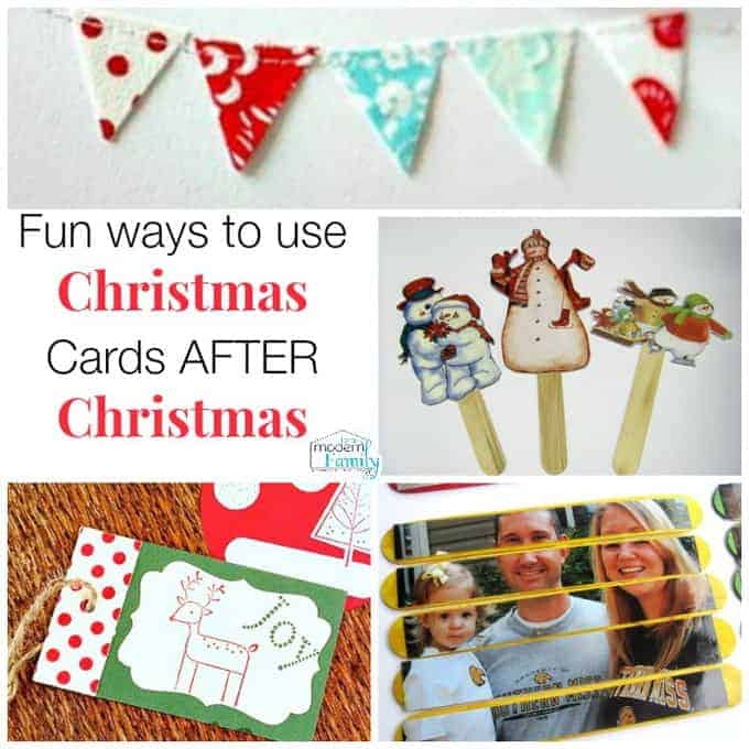 reuse cards after Christmasreuse cards after Christmas