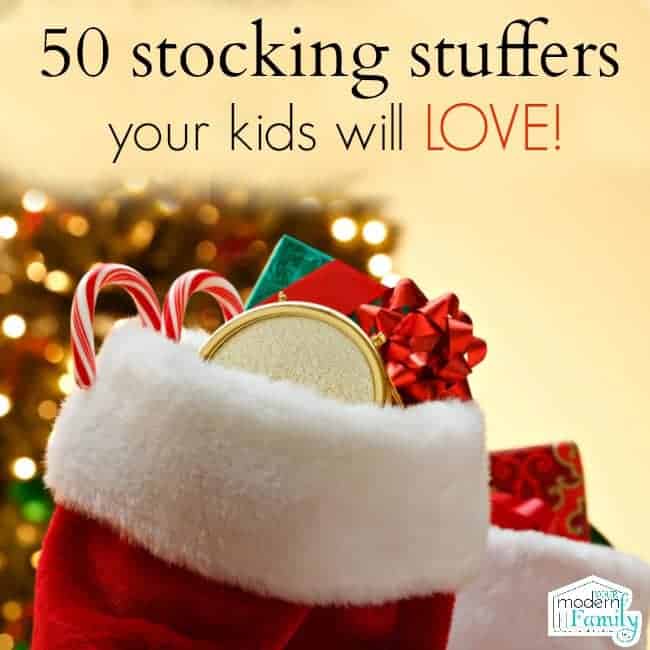 50 stocking stuffers the kids will LOVE!