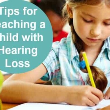 teaching child with hearing loss