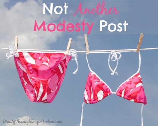 modesty - its not what you think 