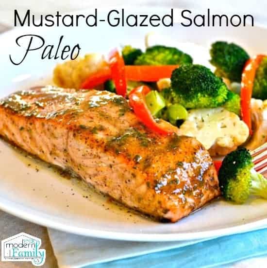 Mustard-Glazed Salmon
