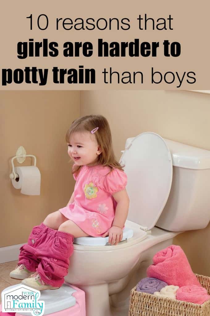 the 10 reasons girls are harder to potty train than boys