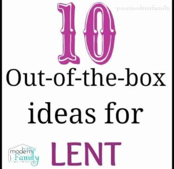 Ideas for Lent