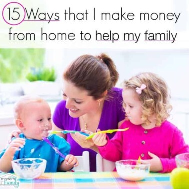 make money from home to help family