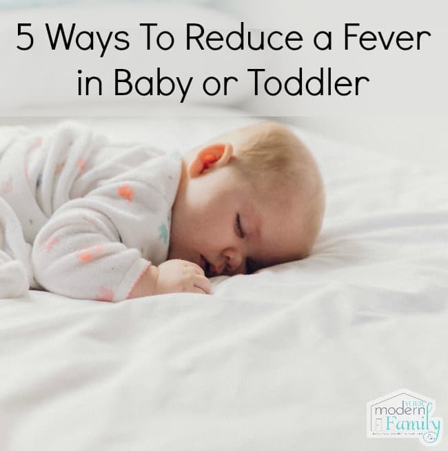 reduce fever in baby