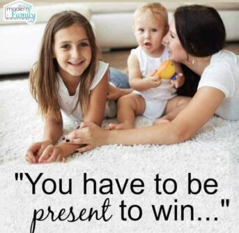you have to be present to win