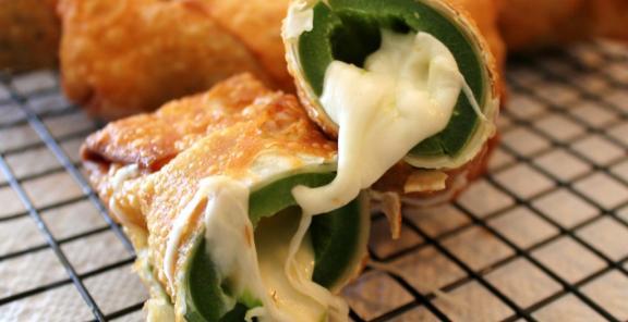 A close up of food with Ranch dressing.