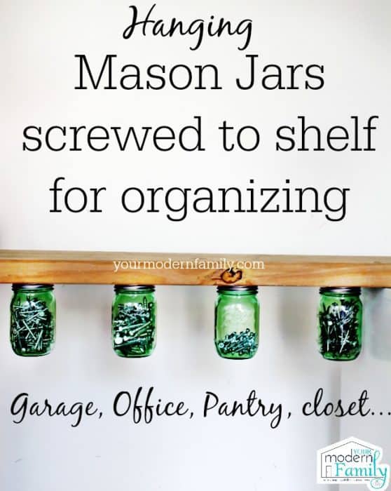 hanging mason jars