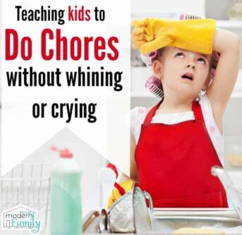 no whining or crying