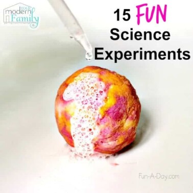 15 fun science experiments!