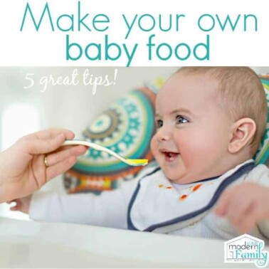 make your own baby food