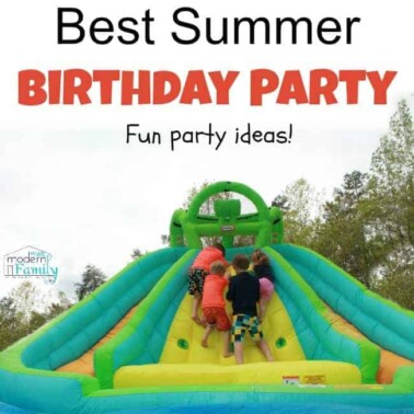summer birthday ideas