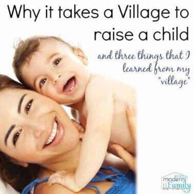it takes a village to raise a child