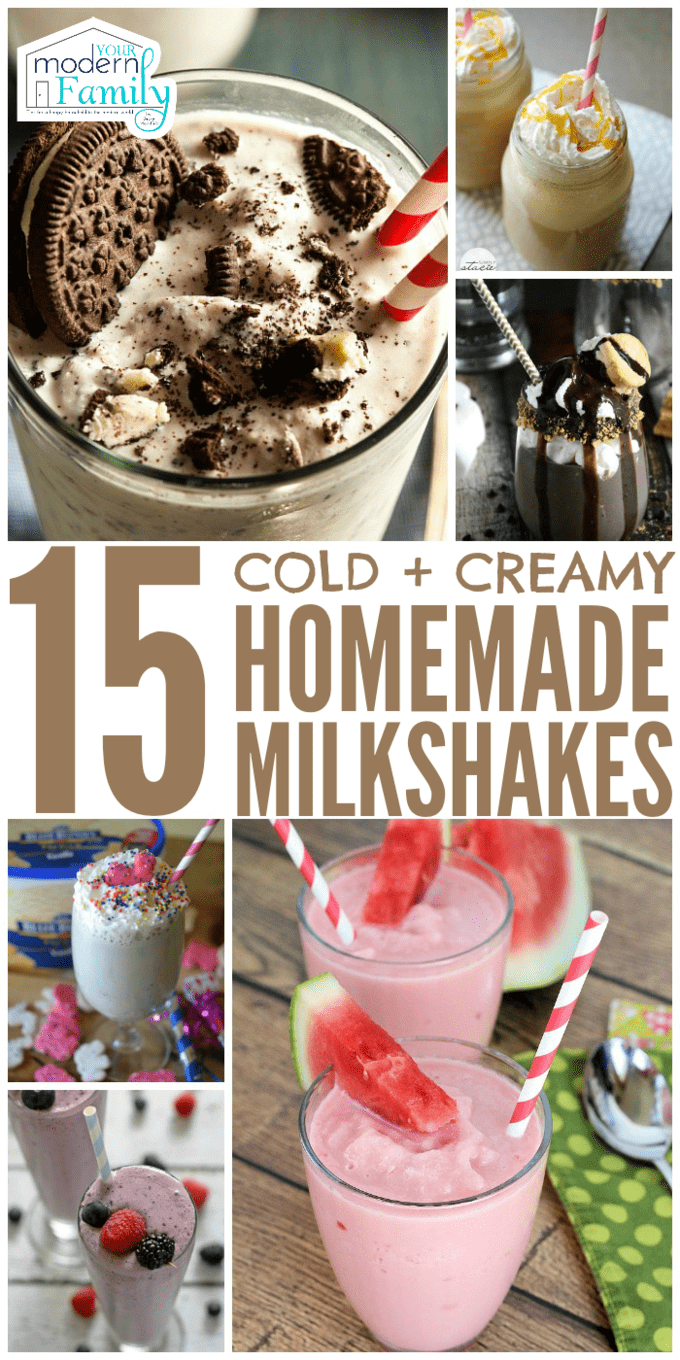 Homemade Milkshake Recipes