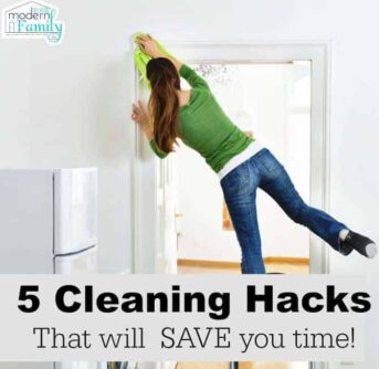5 cleaning hacks that will save time