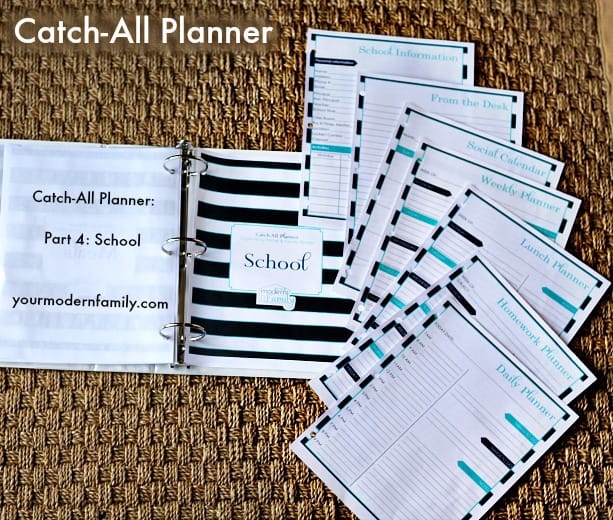 catch all planner school