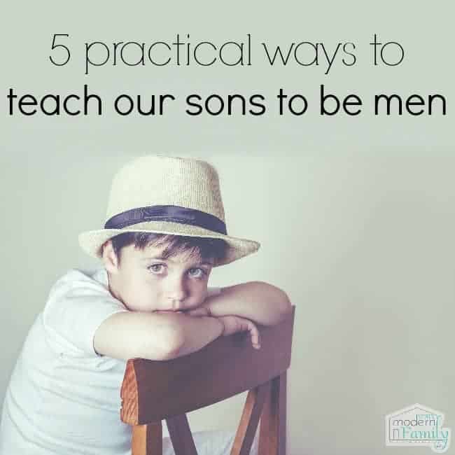 sons to be men