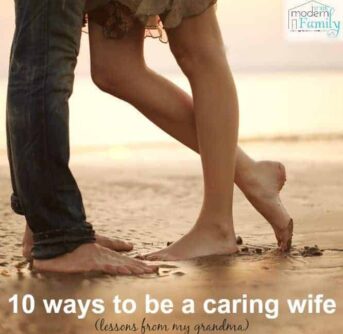 be a caring wife