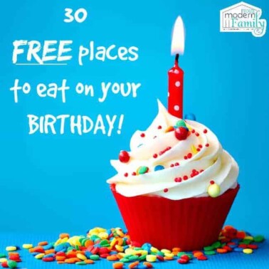 places to eat for free on your birthday