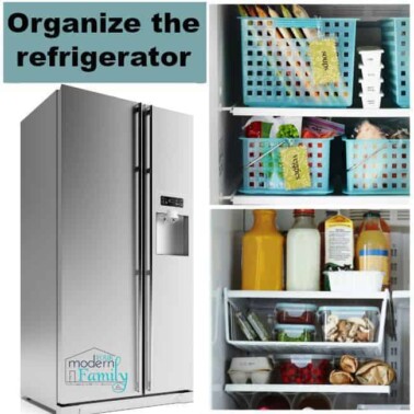 organize refrigerator