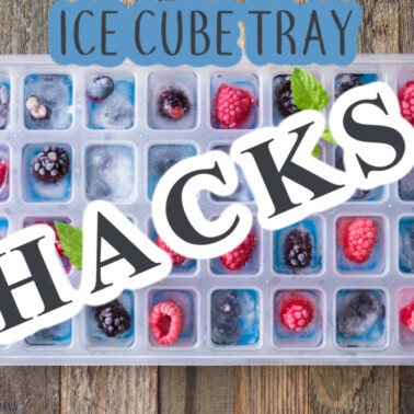 Ice Cube Tray Hacks
