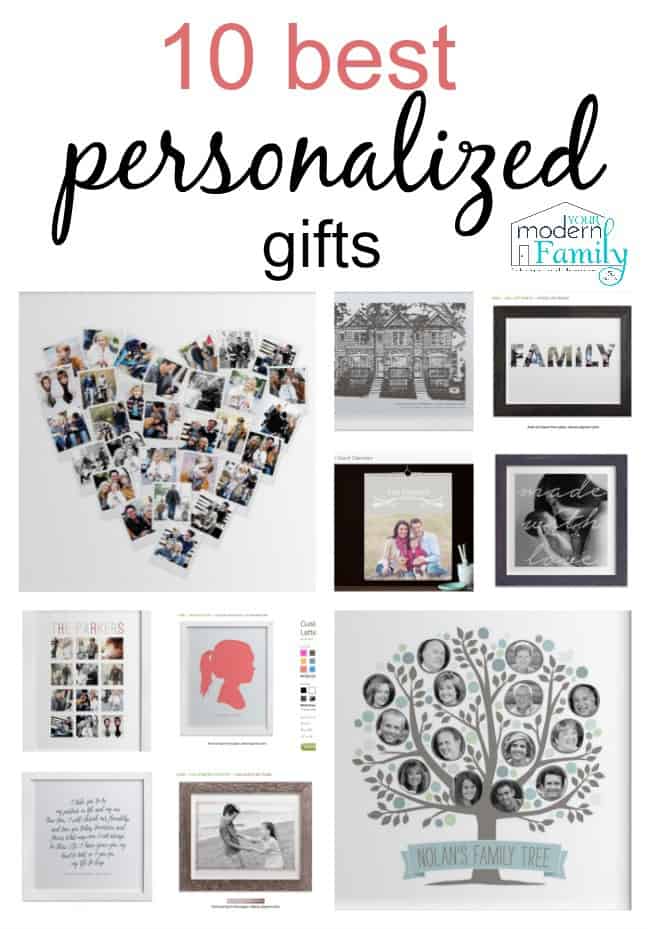 10 best personalized gift ideas (win $250!) - Your Modern Family