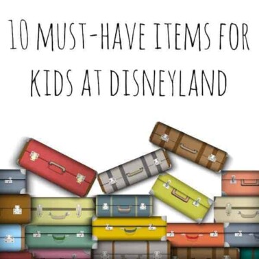 A stack of suit cases with text above them.