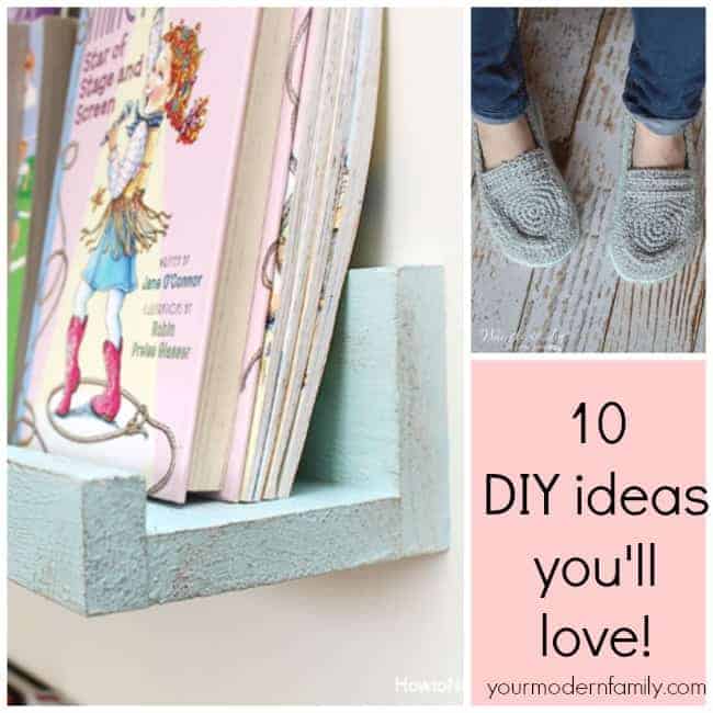 A collage of DIY ideas.