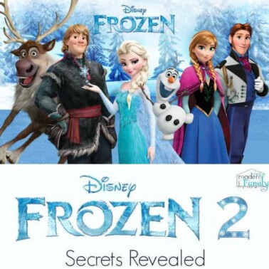 Advertisement for Disney's Frozen 2.