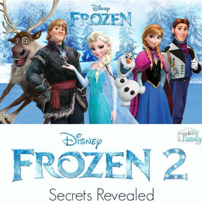 Advertisement for Disney\'s Frozen 2.