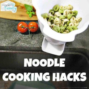 NOODLE COOKING HACKS