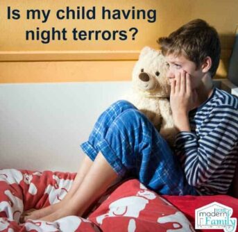 child having night terrors