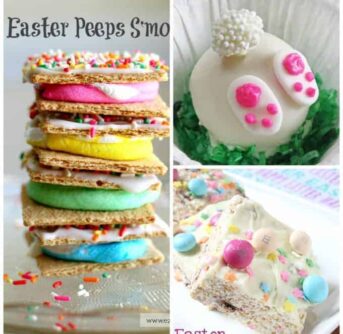 colorful easter food