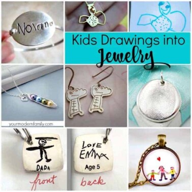 jewelry kids drawing