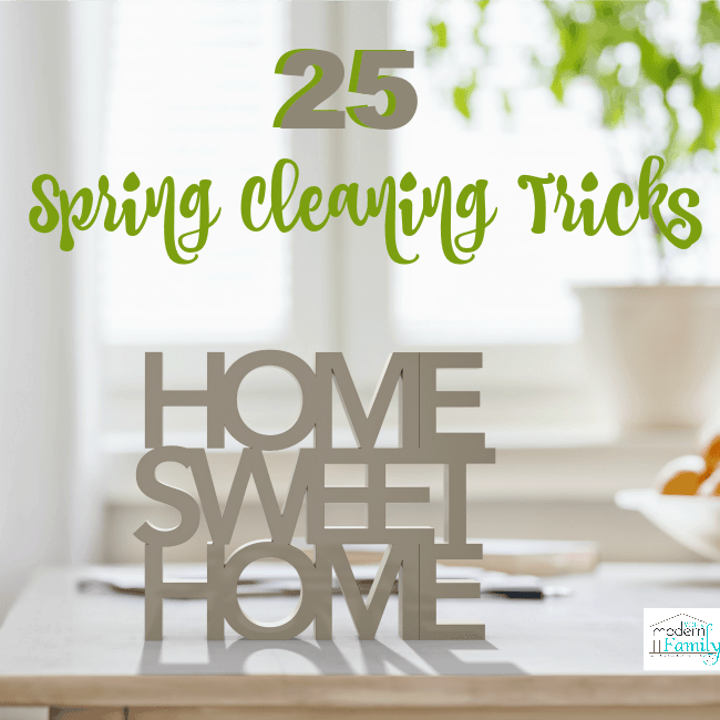 spring cleaning tricks