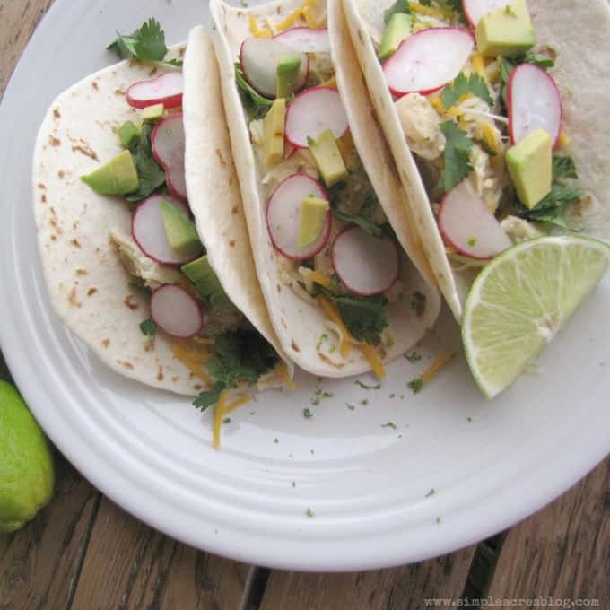 tacos and lime