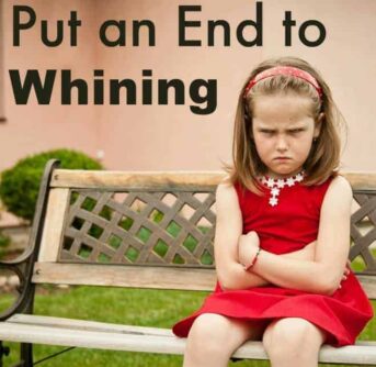 Put an end to whining