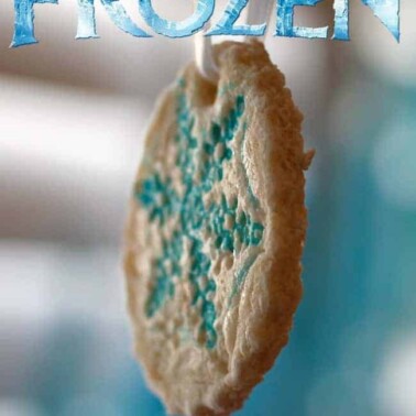 A Christmas cookie.