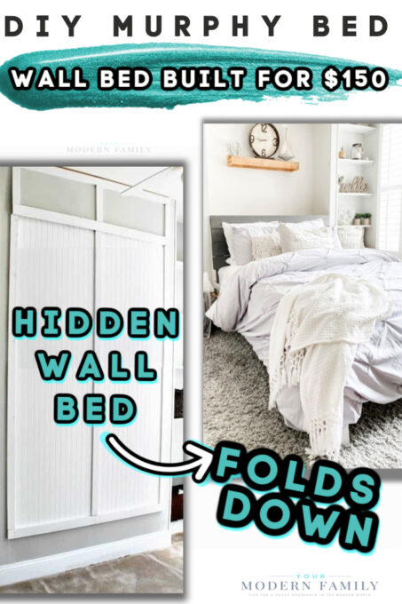 Build A Murphy Bed Without Kit For, How To Build A Full Size Murphy Bed Free Plans