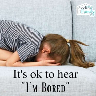 It's ok to be bored